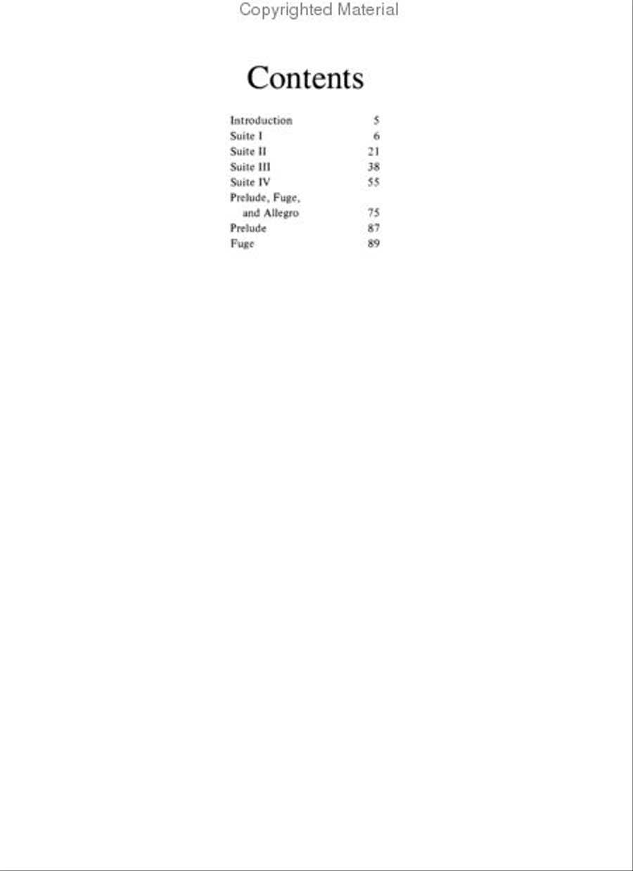 Lute Suites For Guitar Lute scores gallery preview page 2