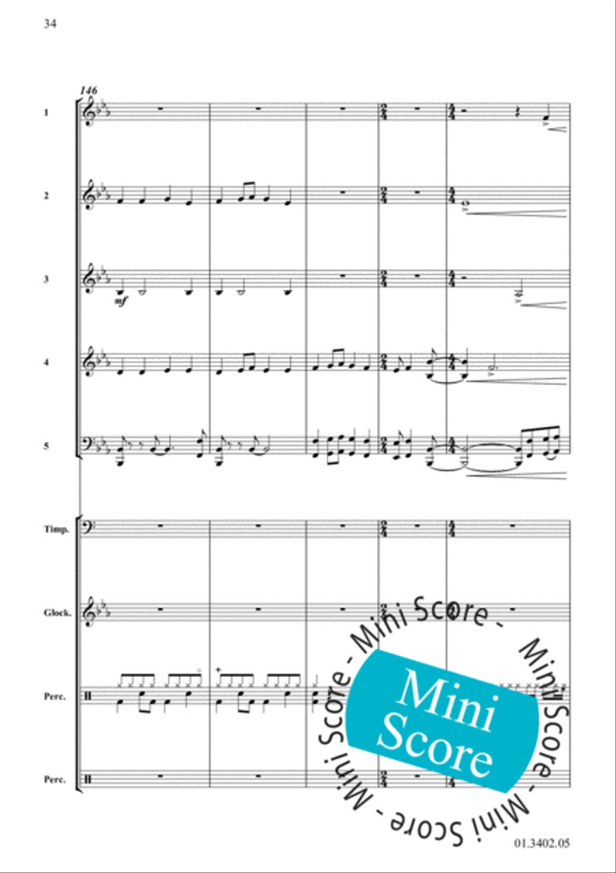 The Great Beethoven Bonanza Concert Band scores gallery preview page 38