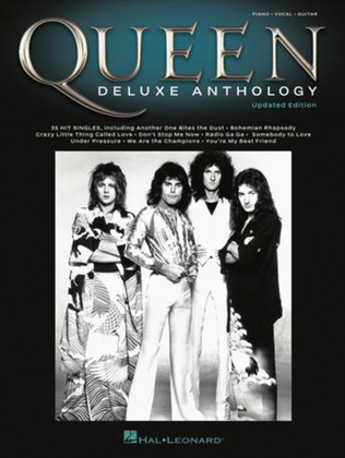 Book cover for Queen – Deluxe Anthology