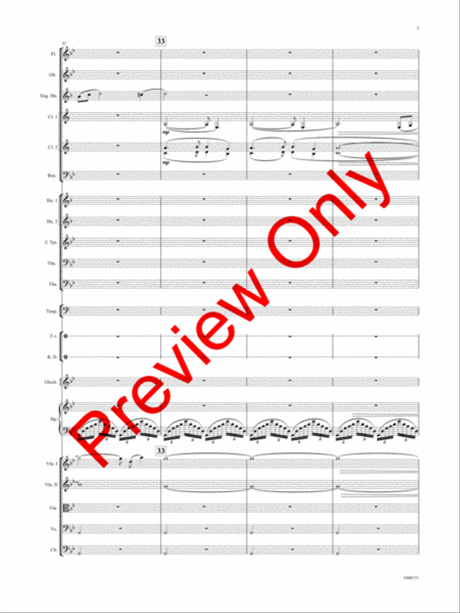Anishinaabeg Rhapsody Orchestra scores gallery preview page 10