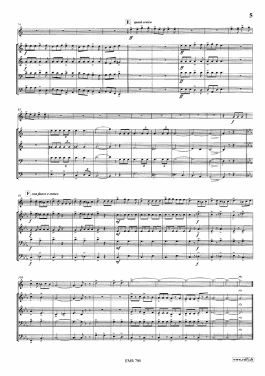 4 + 1 Trombone scores gallery preview page 5