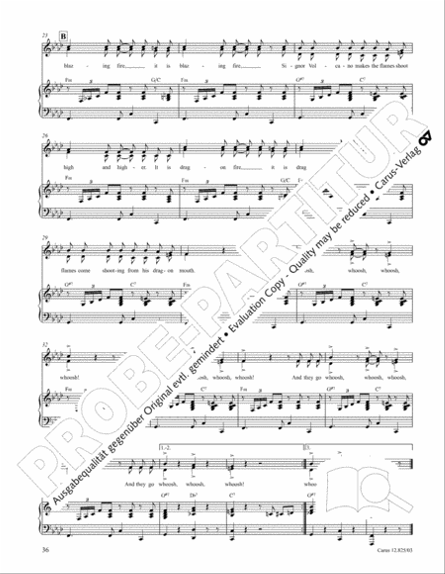 Circus Allegro Circus Allegro Choir scores gallery preview page 37