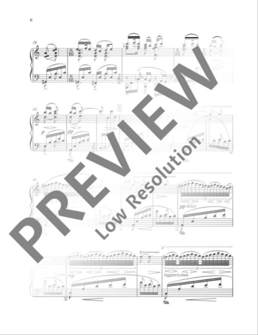 Sarı Gelin Piano Solo scores gallery preview page 7