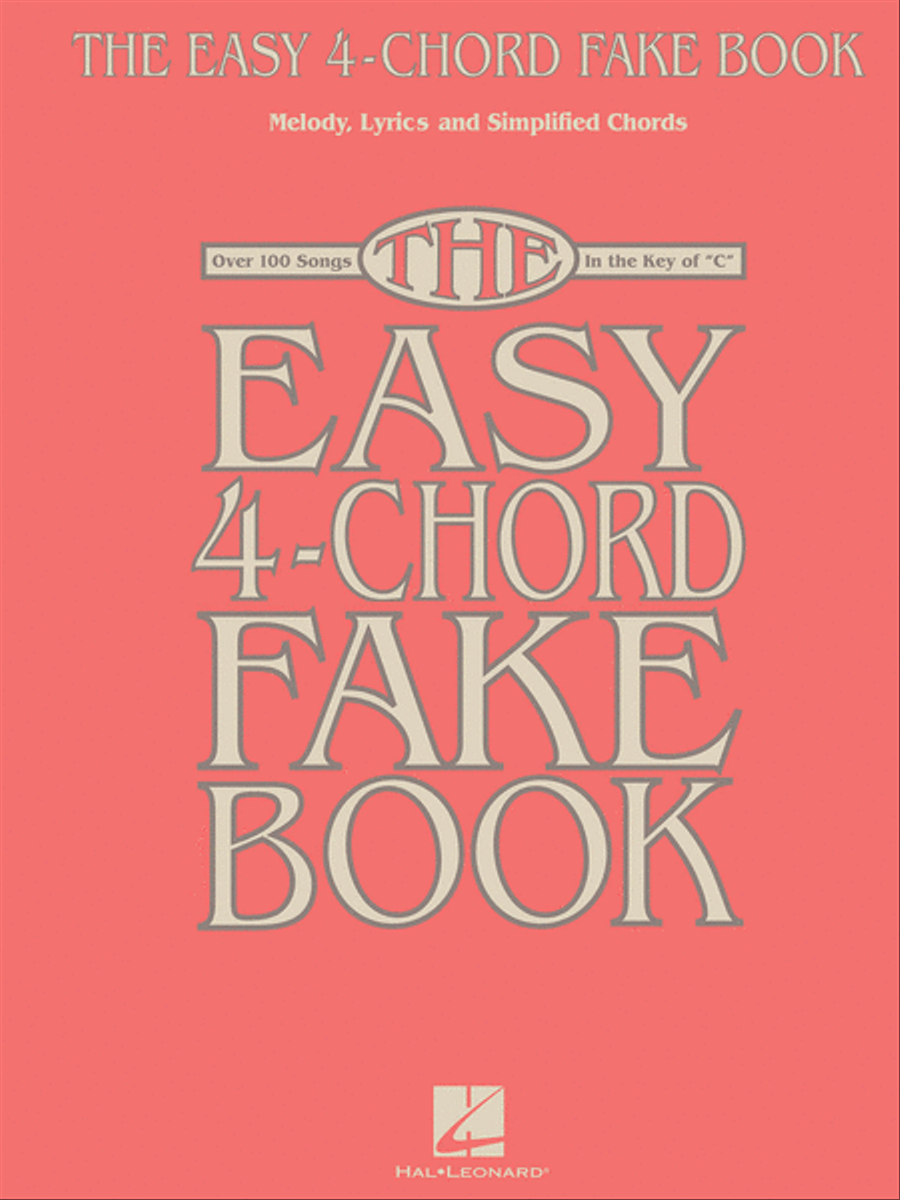 The Easy 4-Chord Fake Book Piano scores gallery preview page 1