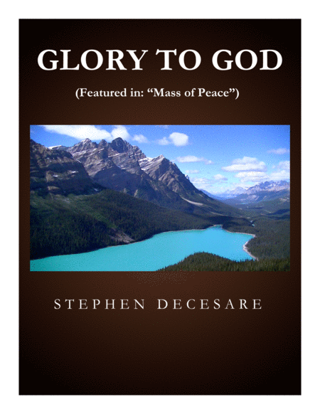 Glory To God (from "Mass of Peace") image number null