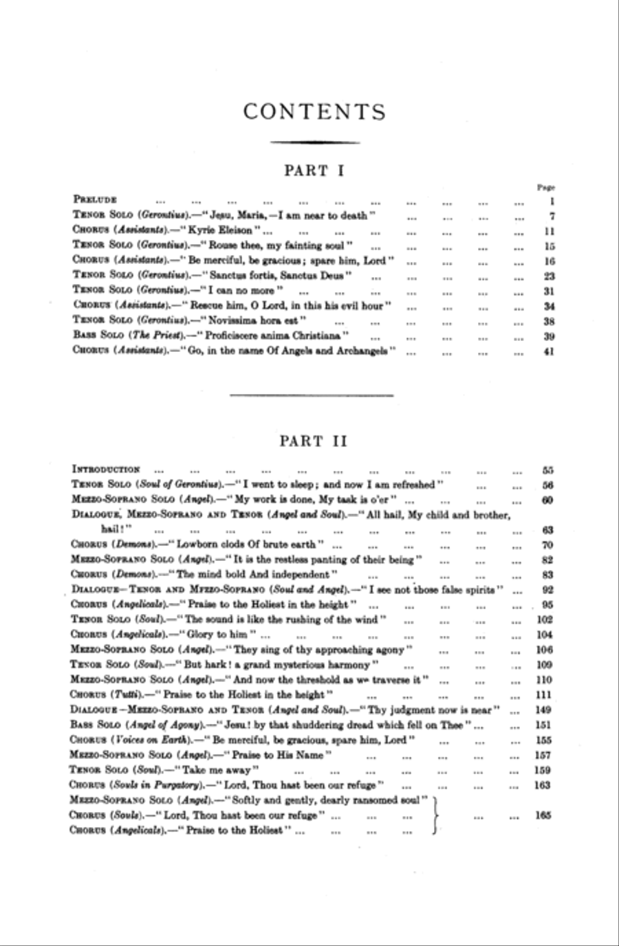 The Dream of Gerontius 4-Part scores gallery preview page 3