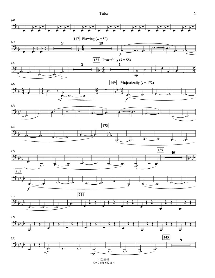 Meridian - Tuba Meridian - Tuba Concert Band scores gallery preview page 2