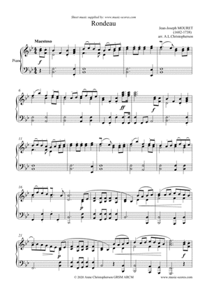 Rondeau - Bridal Fanfare - Piano