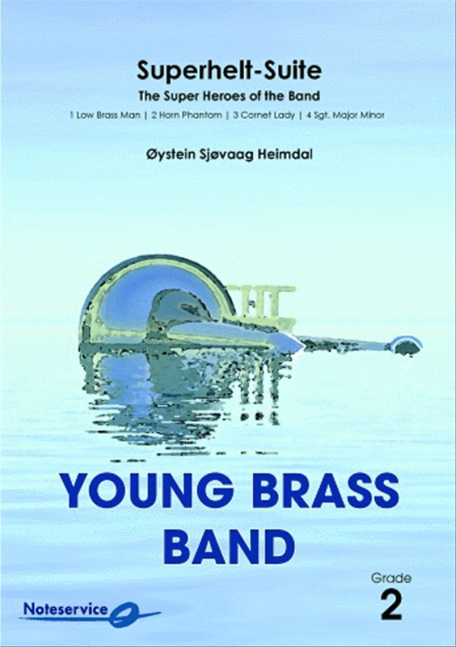 The Super Heroes of the Band Brass Band scores gallery preview page 1