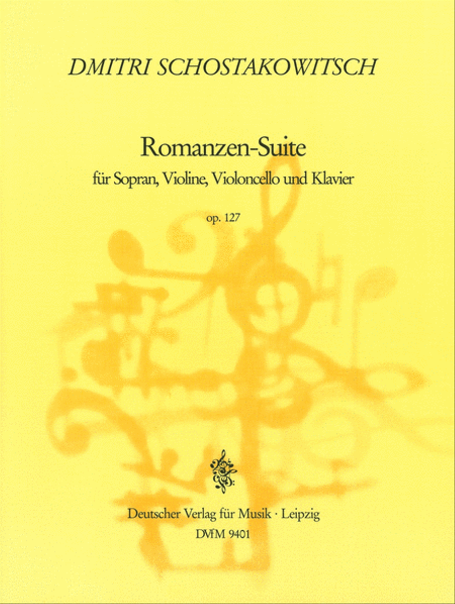 Romanzen-Suite op. 127 Voice scores gallery preview page 1