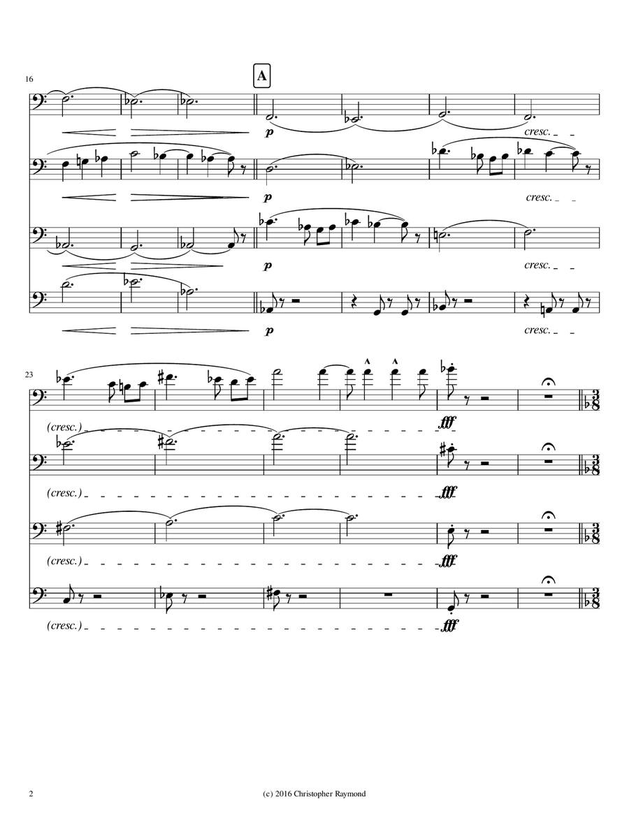 Carmen Suite - for bassoon quartet Woodwind Quartet scores gallery preview page 5