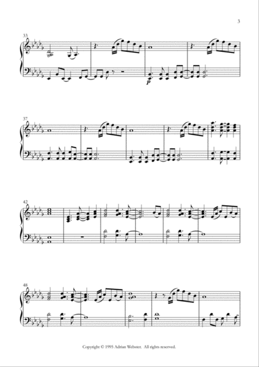 Other People's Lives - CrusaderBeach - Lively Upbeat Piano Solo Piano Solo scores gallery preview page 3