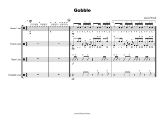 Gobble (Drumline Cadence)