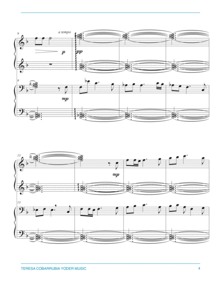 The Wexford Carol - Easy Piano Duet for One Piano, Four Hands image number null