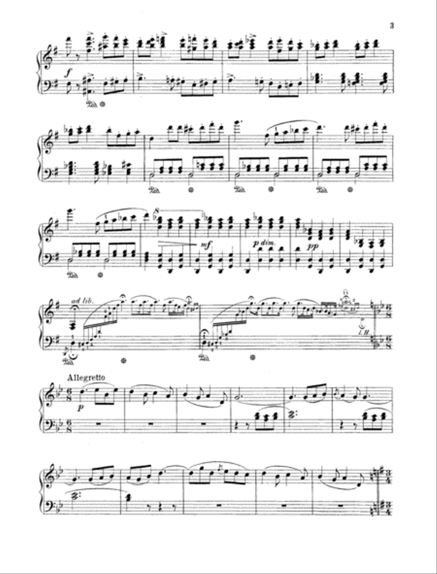 Orpheus in the Underworld Piano Solo scores gallery preview page 2