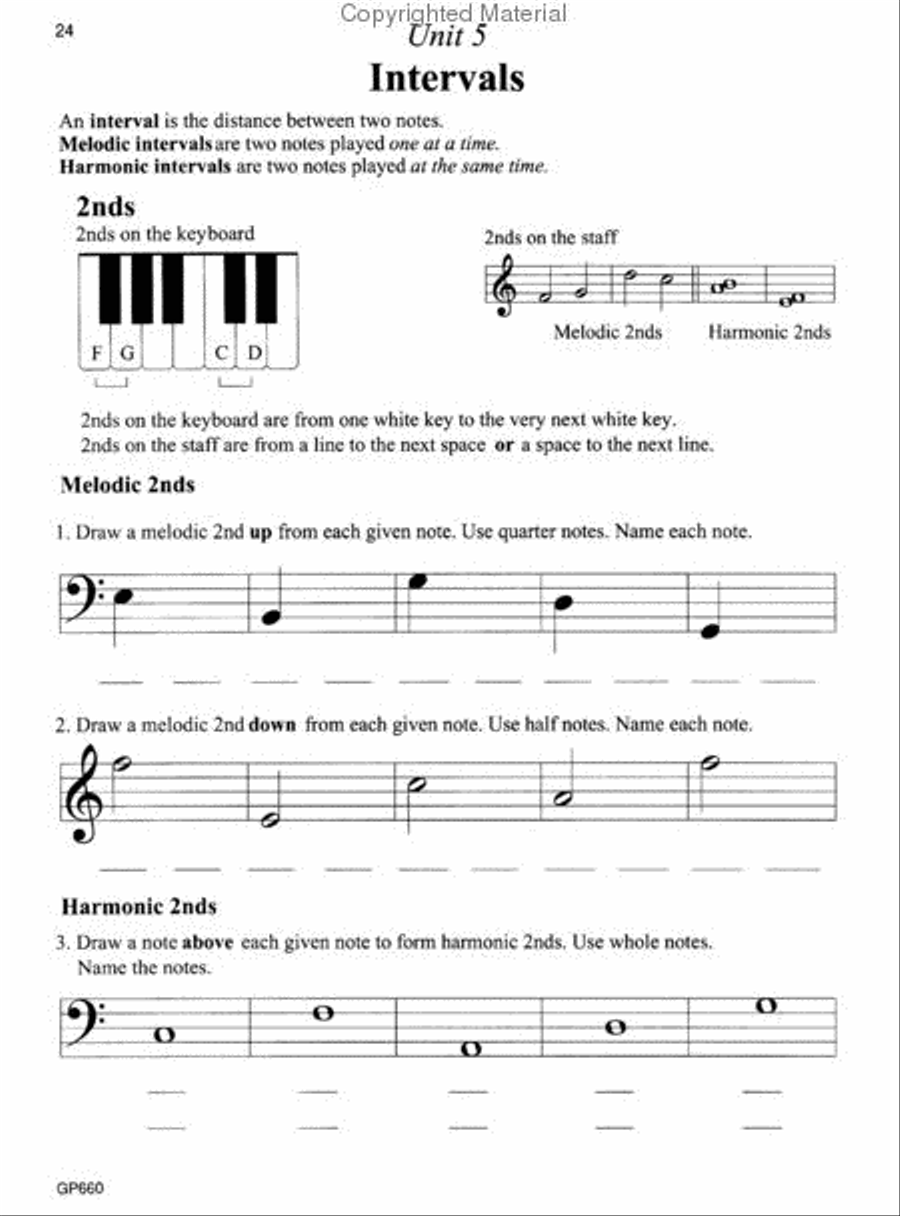 Fundamentals of Piano Theory - Preparatory Level Piano Method scores gallery preview page 3