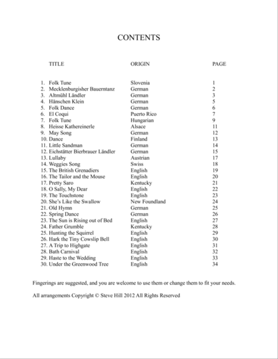 Simple Tunes Harp scores gallery preview page 2