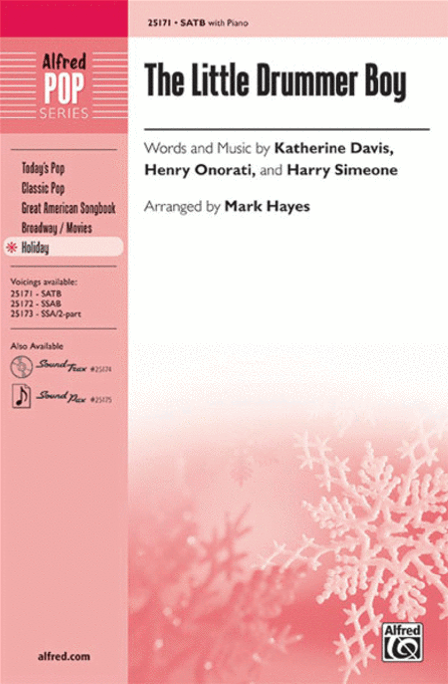 The Little Drummer Boy 4-Part scores gallery preview page 1