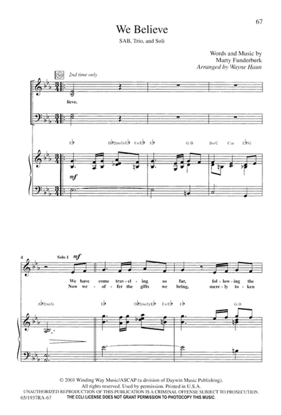 We Will Know Peace 3-Part scores gallery preview page 69