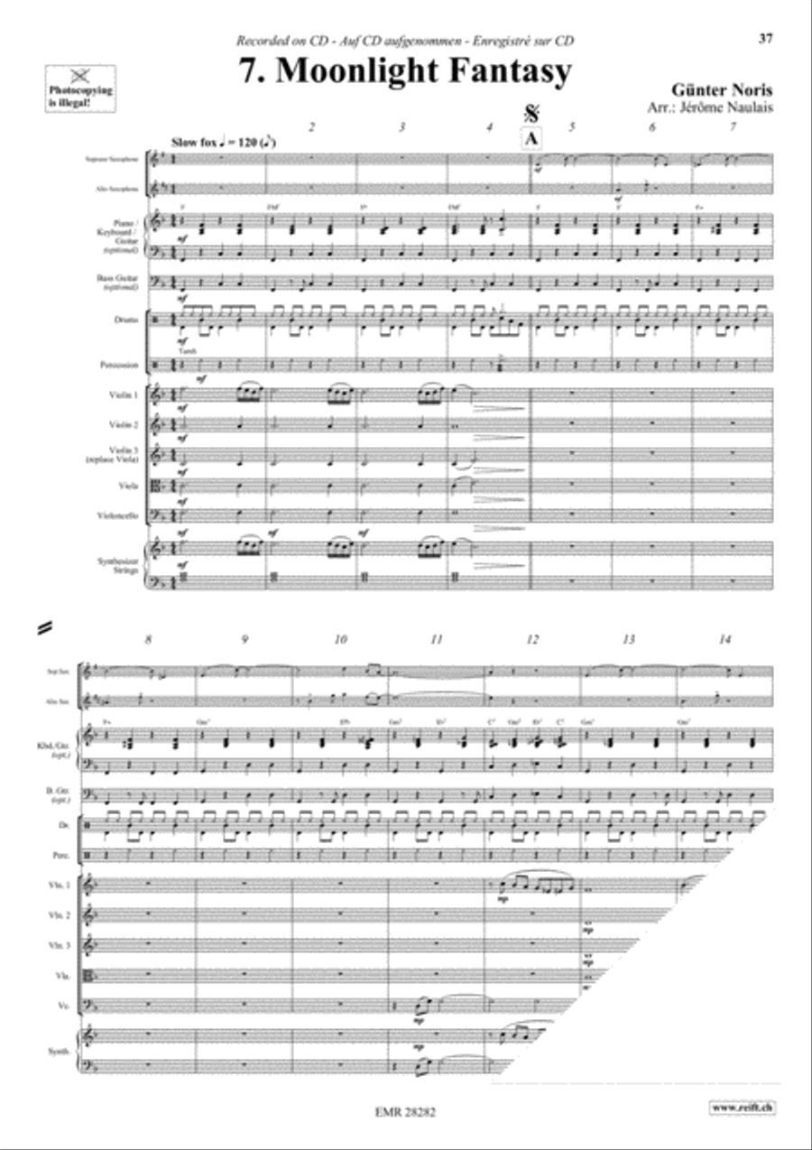 Let's Dance Volume 3 Woodwind Ensemble scores gallery preview page 9