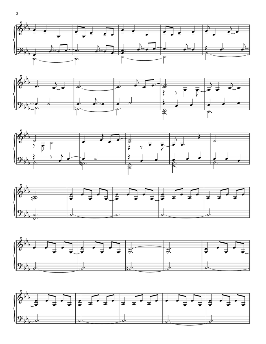Whitby Piano Solo scores gallery preview page 2