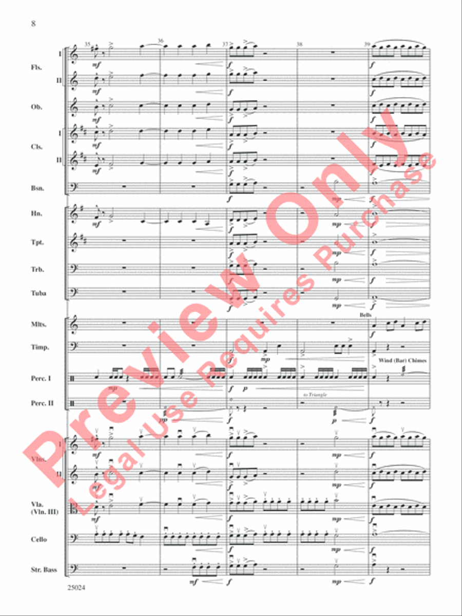 Symphonic Statement Full Orchestra scores gallery preview page 10