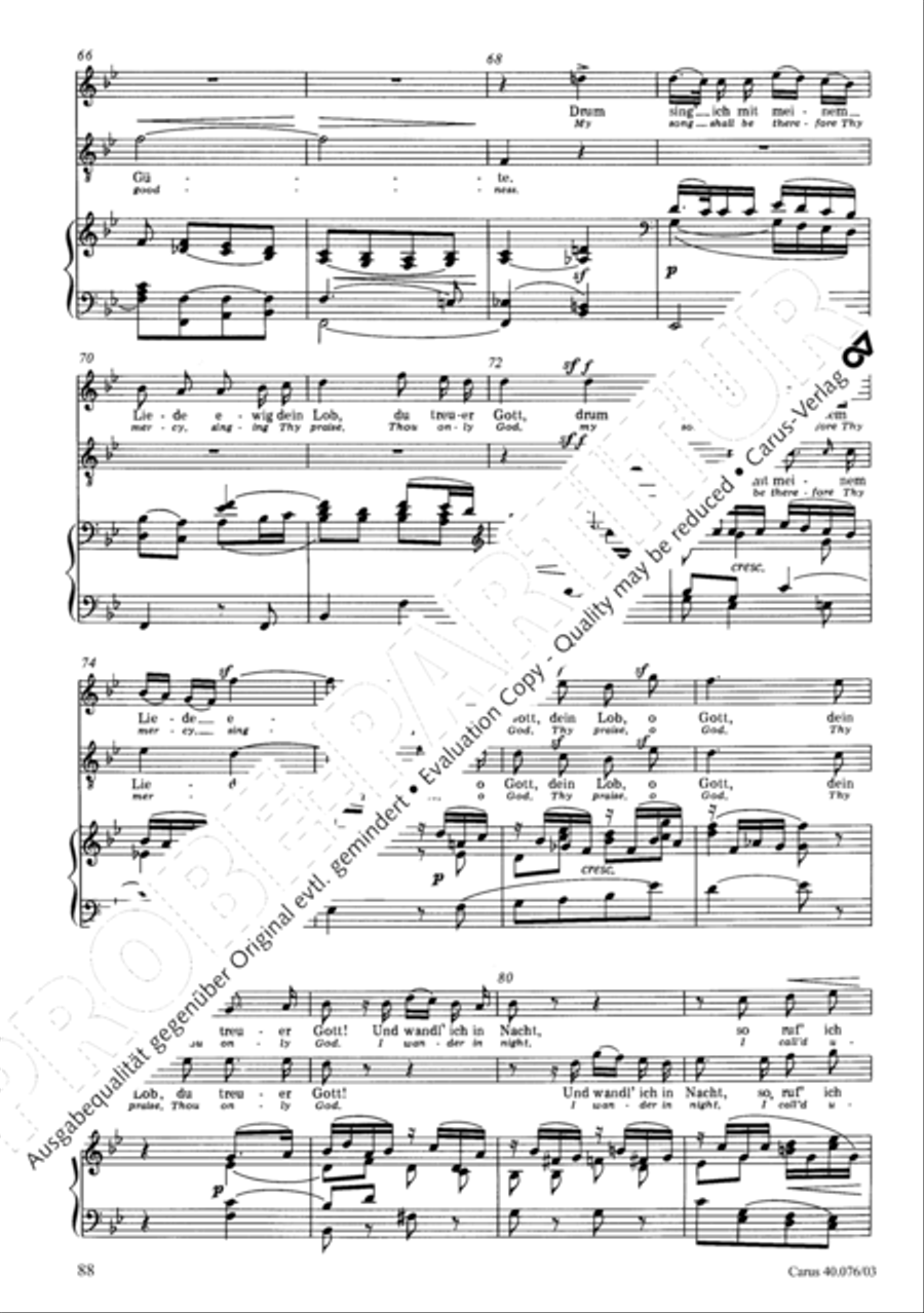 Hymn of Praise, MWV A 18 Hymn of Praise, MWV A 18 SSAATB scores gallery preview page 89