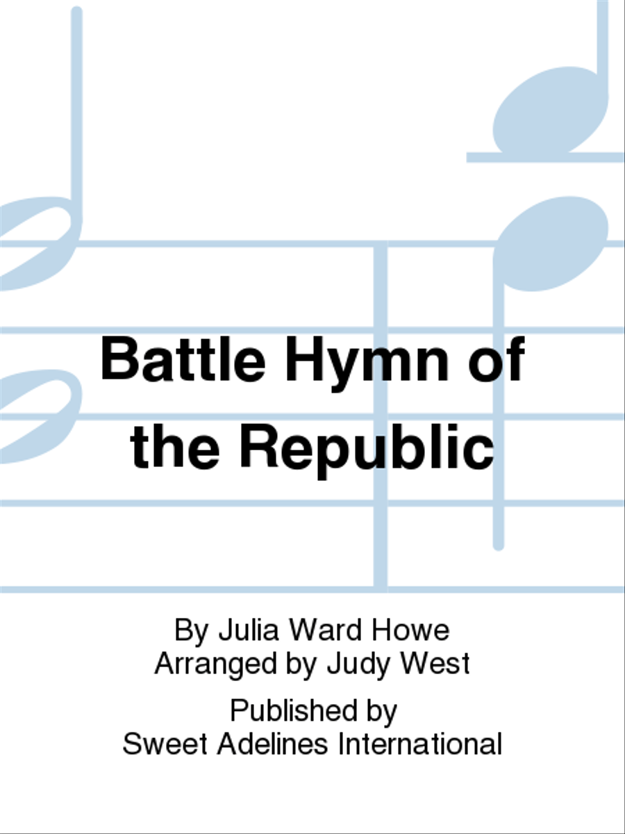 Battle Hymn of the Republic A Cappella scores gallery preview page 1