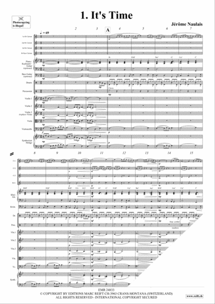Play With Your Band Volume 3 Clarinet Quartet scores gallery preview page 3