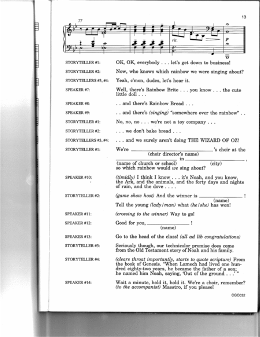 A Technicolor Promise Preview Kit (Score & CD) Choir scores gallery preview page 4
