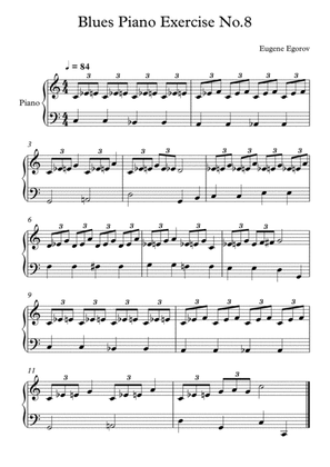 Blues Piano Exercise No.8