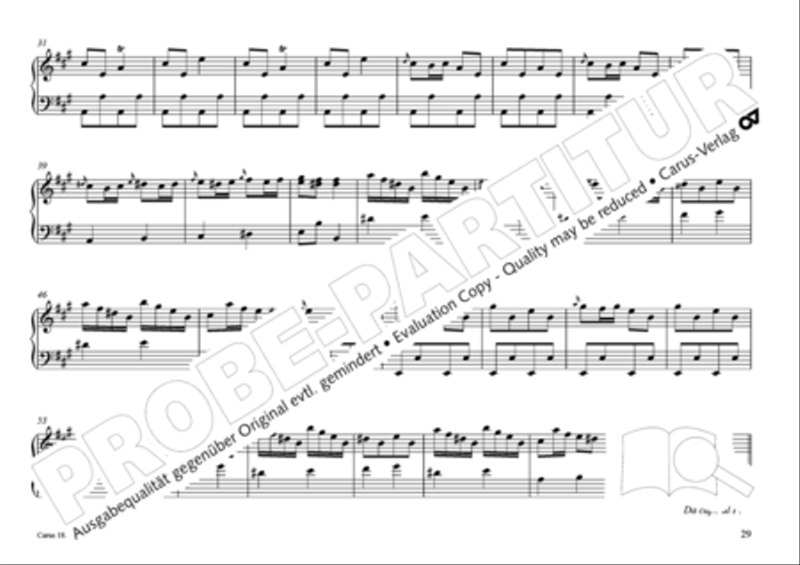 Pastoral music for organ, vol. 2: Germany, Bohemia, Austria, South Tyrol Organ Solo scores gallery preview page 30