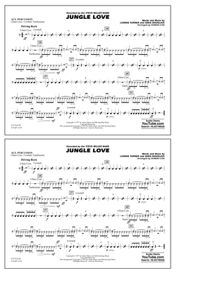 Jungle Love - Aux Percussion