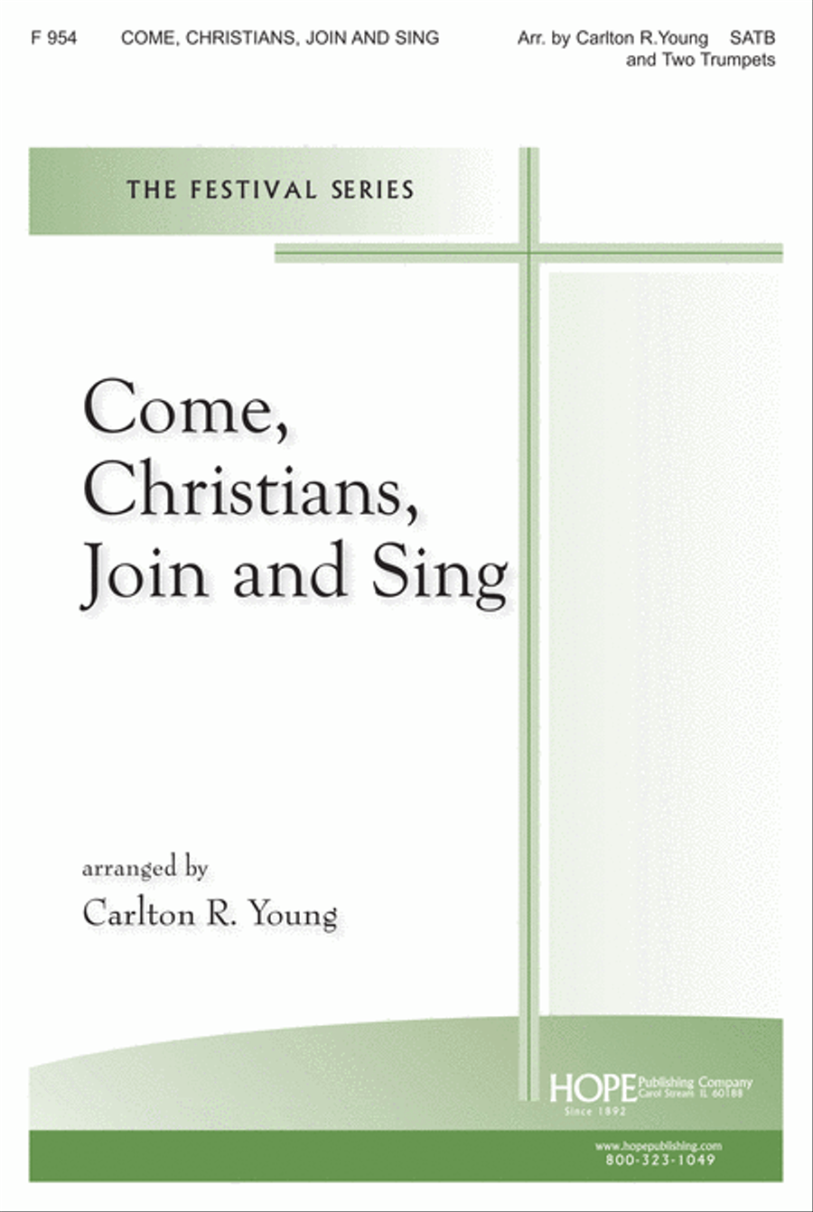 Come, Christians, Join to Sing 4-Part scores gallery preview page 1
