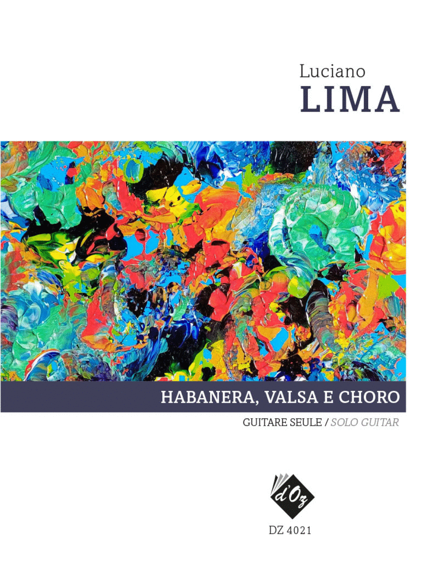 Habanera, Valsa e Choro Habanera, Valsa e Choro Classical Guitar scores gallery preview page 1
