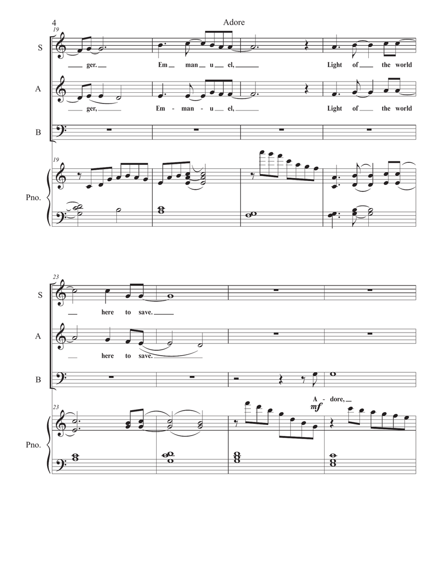 Adore 3-Part scores gallery preview page 4