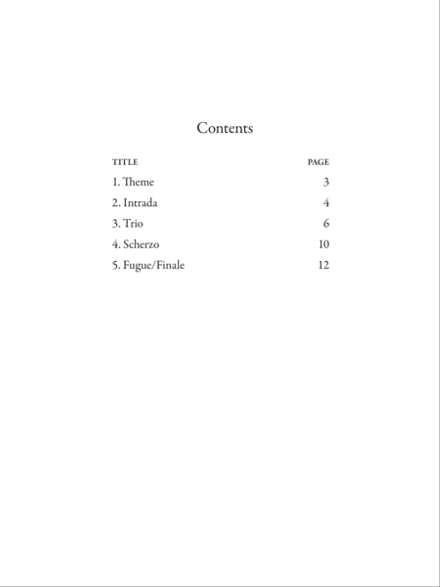 Partita on Lancashire Organ scores gallery preview page 2