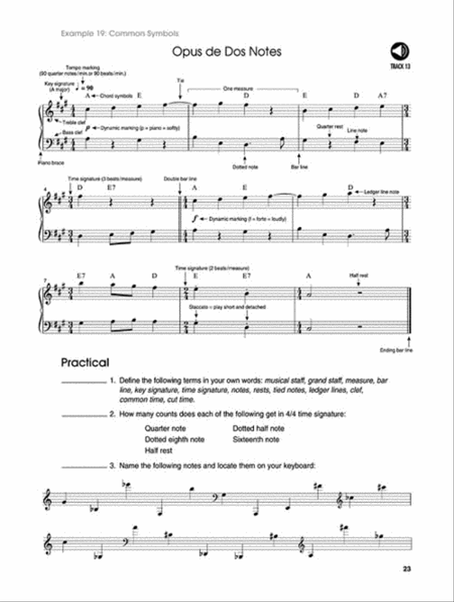 The Contemporary Keyboardist for Beginners Piano Method scores gallery preview page 3