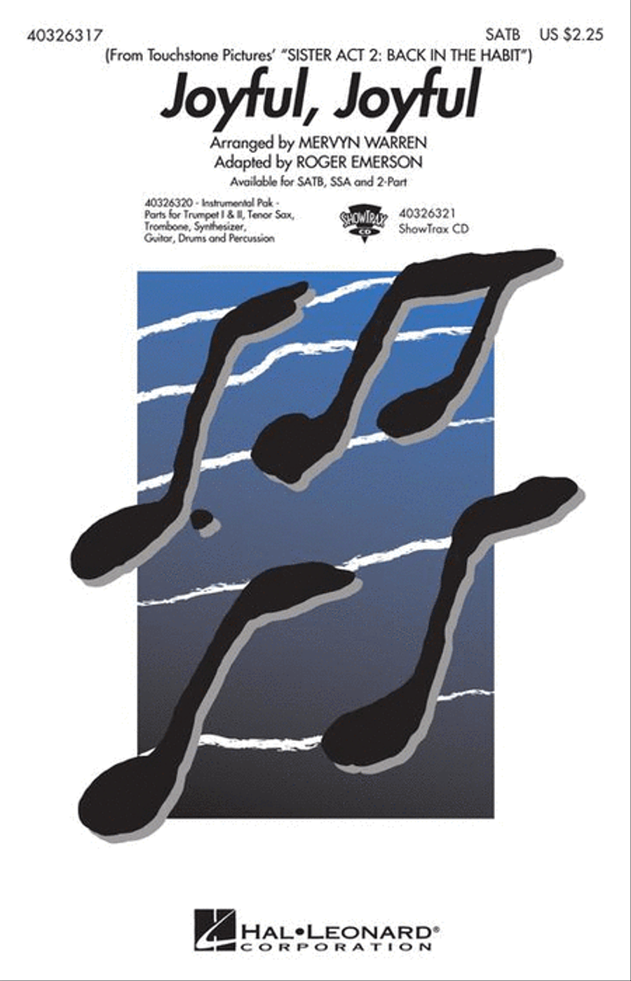 Joyful, Joyful 4-Part scores gallery preview page 2
