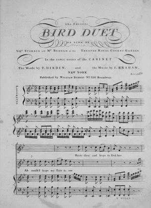 Book cover for The Favorite Bird Duet