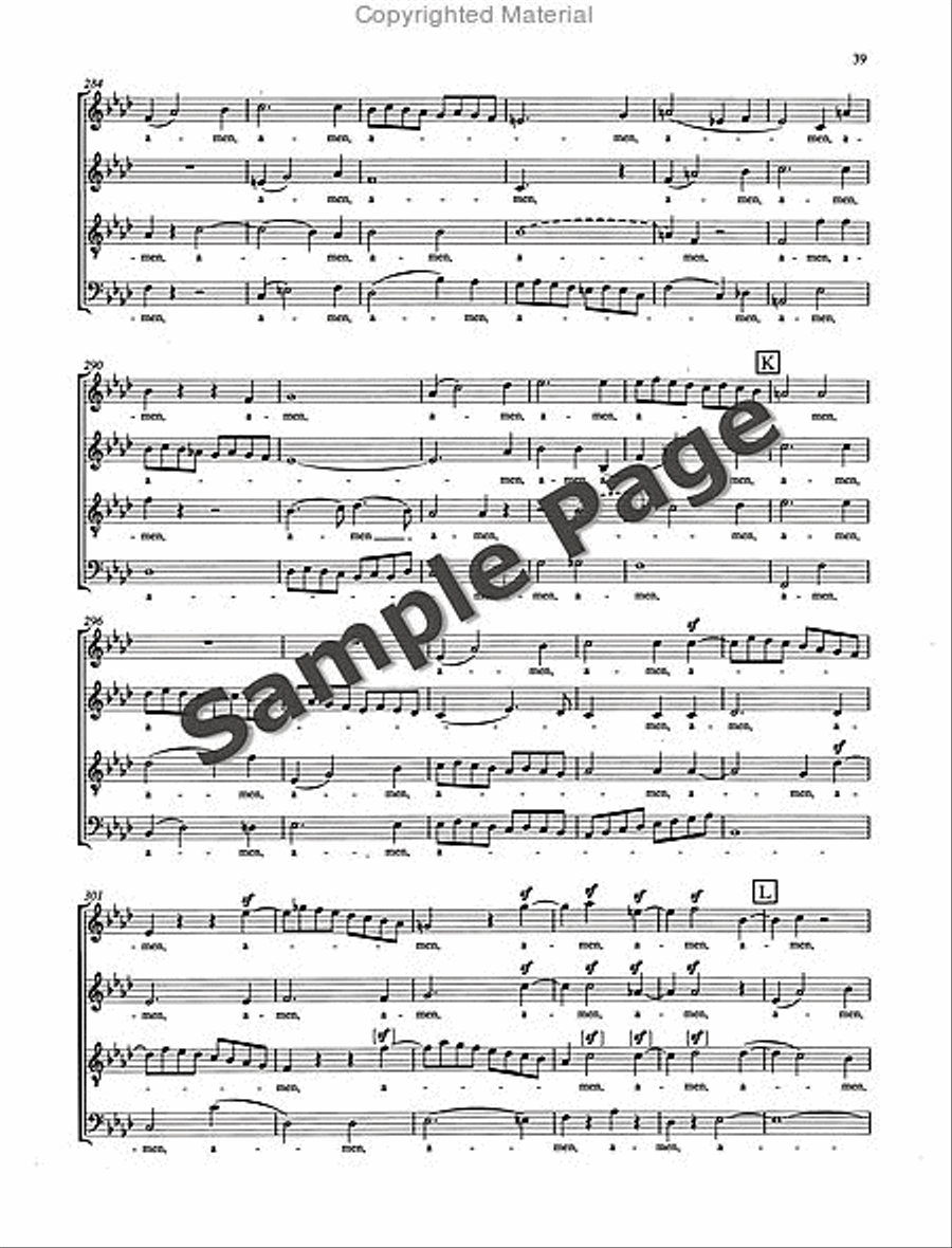 Missa Sacra Op. 147 Missa Sacra Op. 147 4-Part scores gallery preview page 40