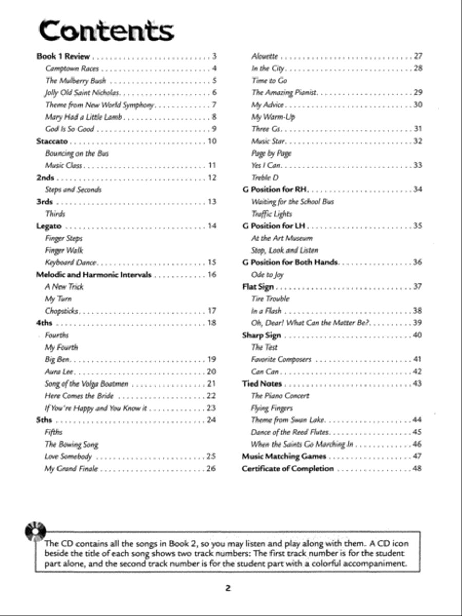 Alfred's Kid's Piano Course, Book 2 Piano Method scores gallery preview page 4