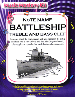 Book cover for Note Name Battleship