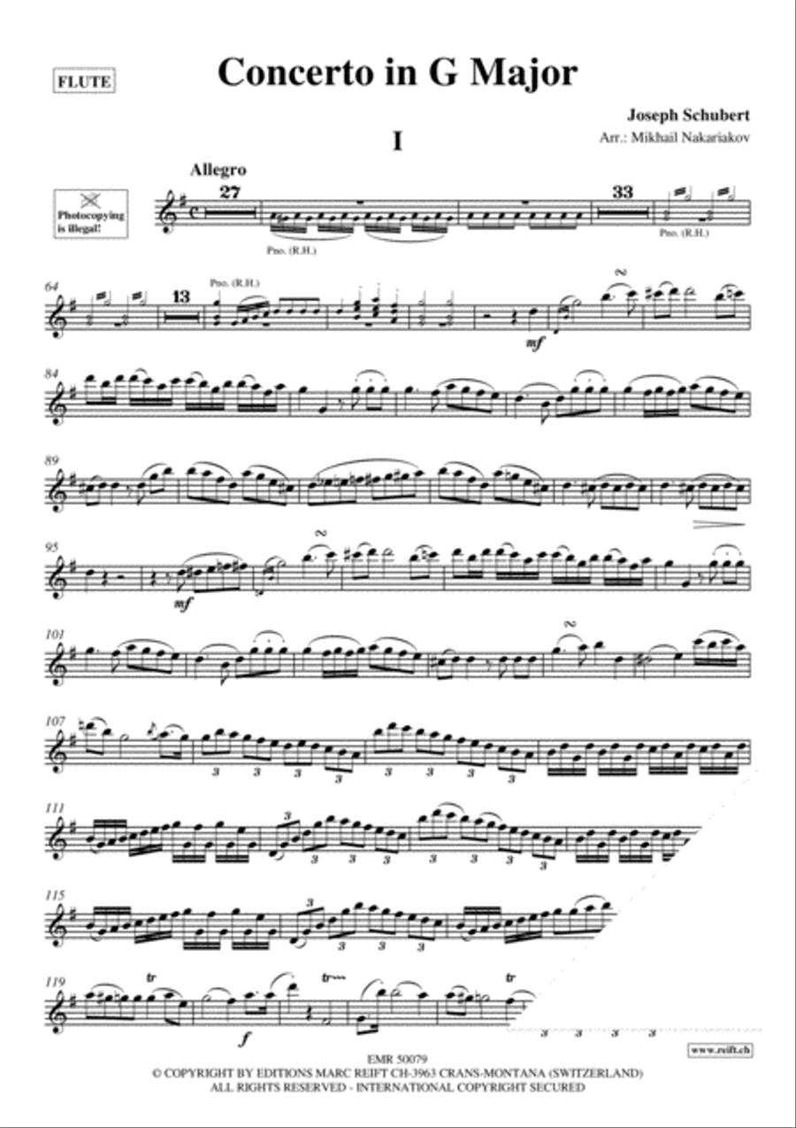 Concerto Flute Solo scores gallery preview page 3