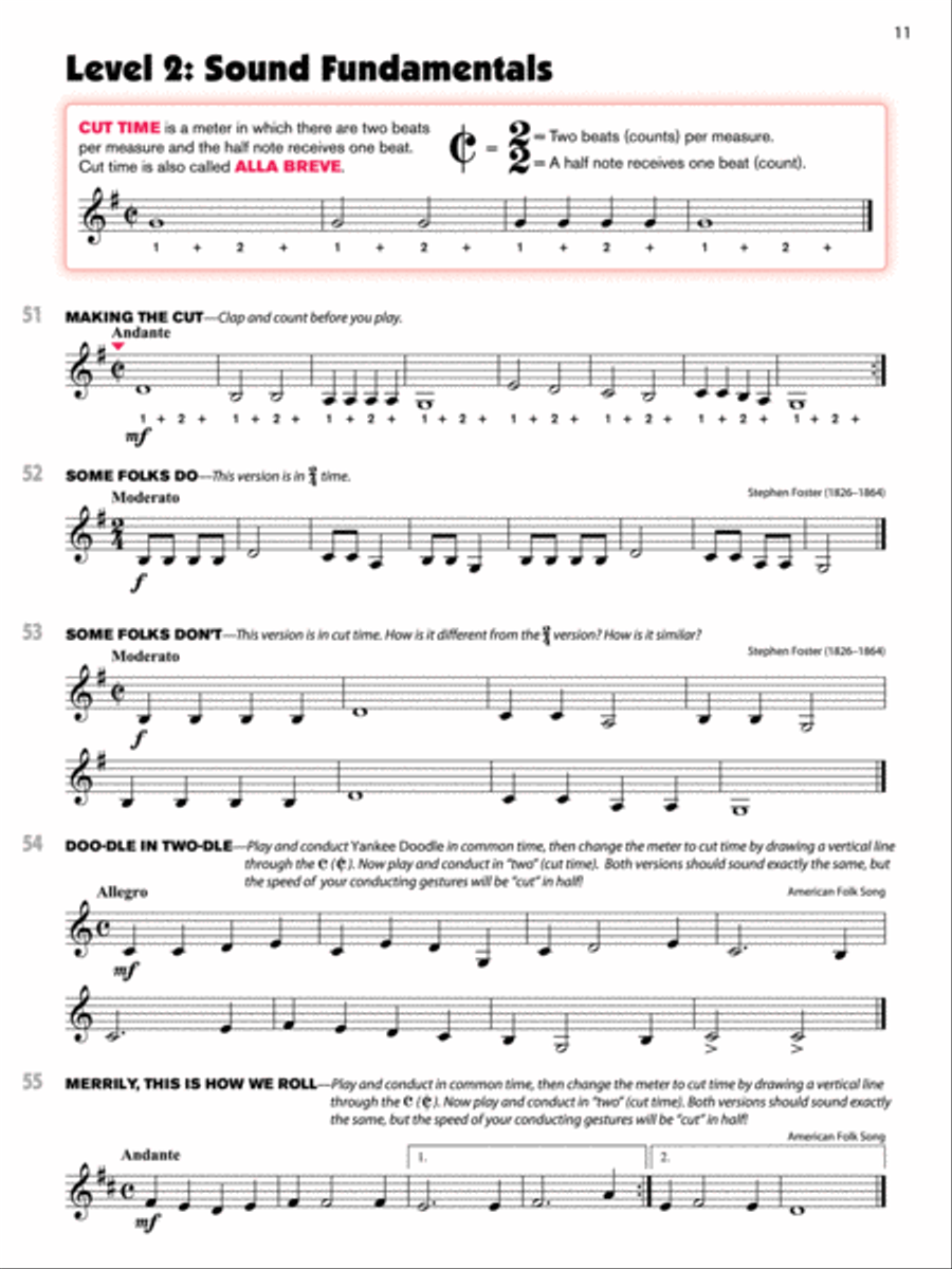 Sound Innovations for Concert Band Concert Band Methods scores gallery preview page 3