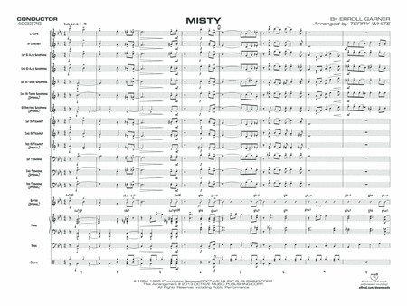 Misty: Score