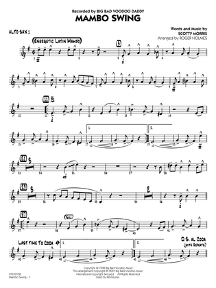 Mambo Swing (arr. Roger Holmes) - Alto Sax 1