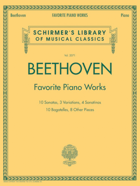 Beethoven – Favorite Piano Works