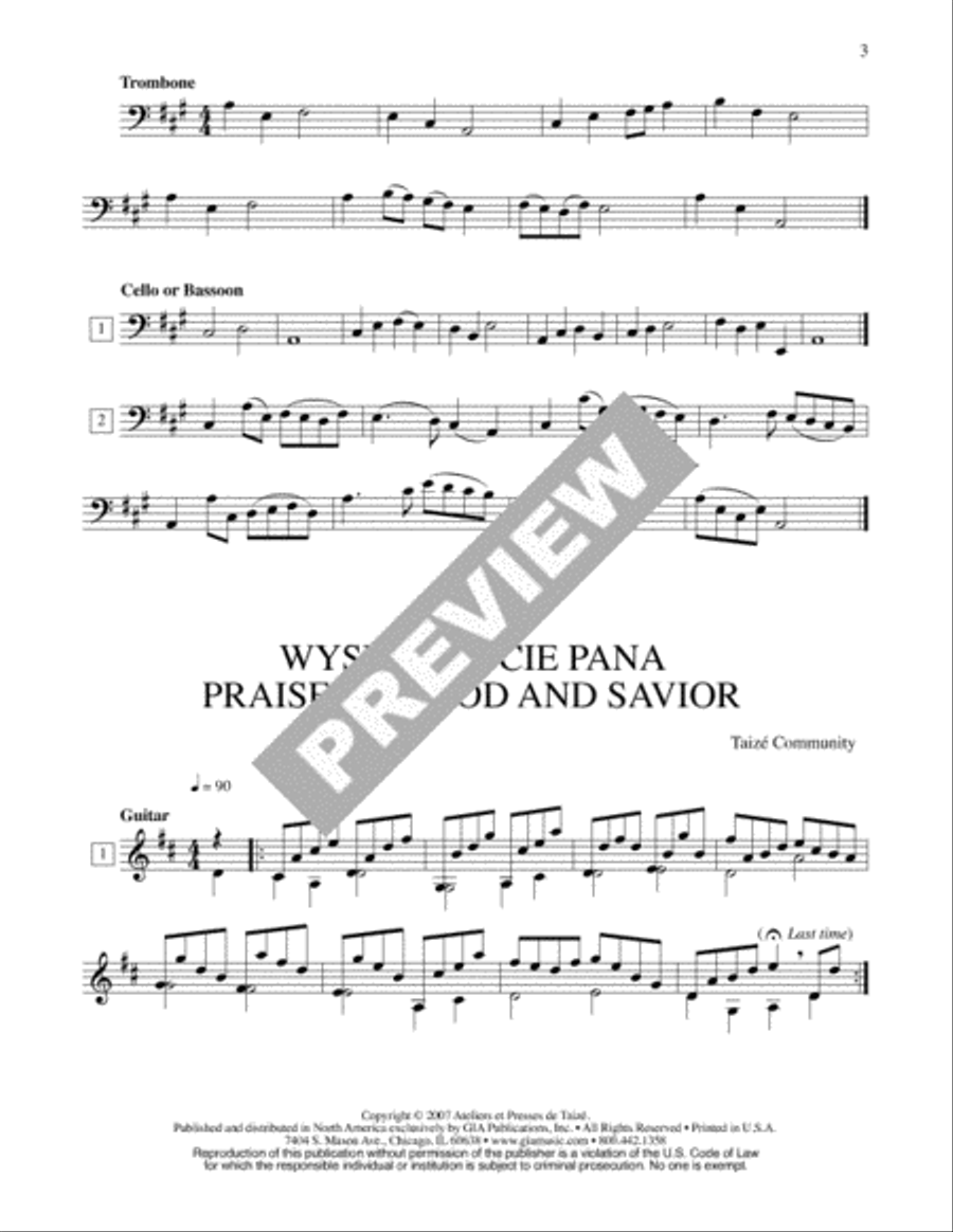 Two Polish Songs - Instrument edition English Horn scores gallery preview page 4