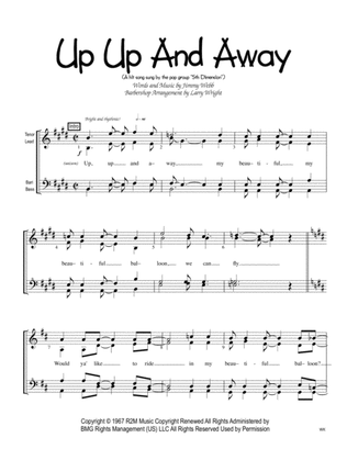 Book cover for Up, Up And Away